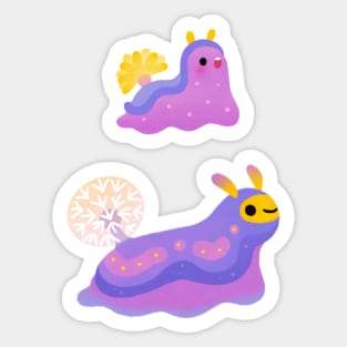 Dandelion slug Sticker